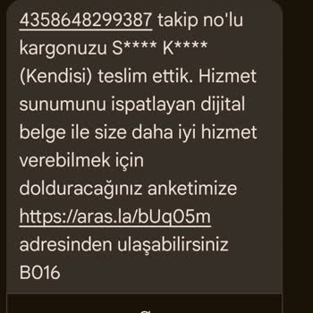 Kargom Çalındı Aras Kargo. Pereja Firmasından