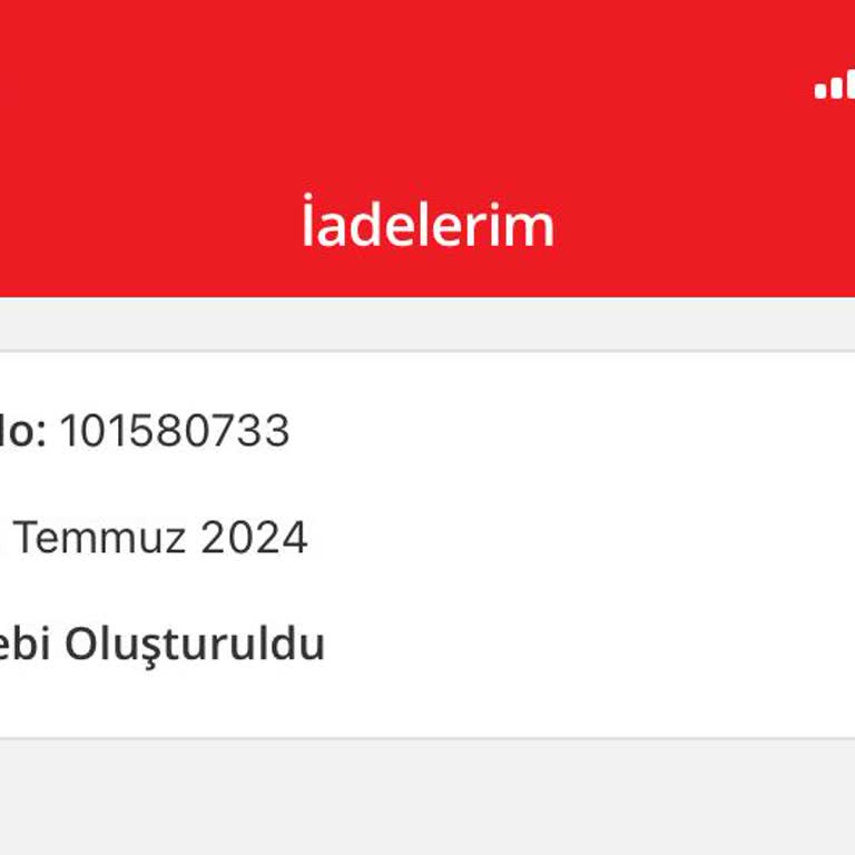 BİM E Ticaret Siparişimin İadesi Yapılmadı