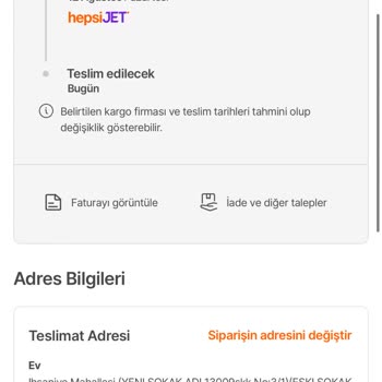 Hepsiburada'nın Zamanında Verilmeyen Kargosu