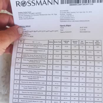 Rossmann Online Siparişimde Eksik Ürünler Ve Gecikme Sorunu