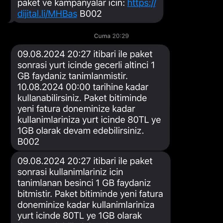 Taahhüt Hatası ve Yüksek Fatura Ücreti
