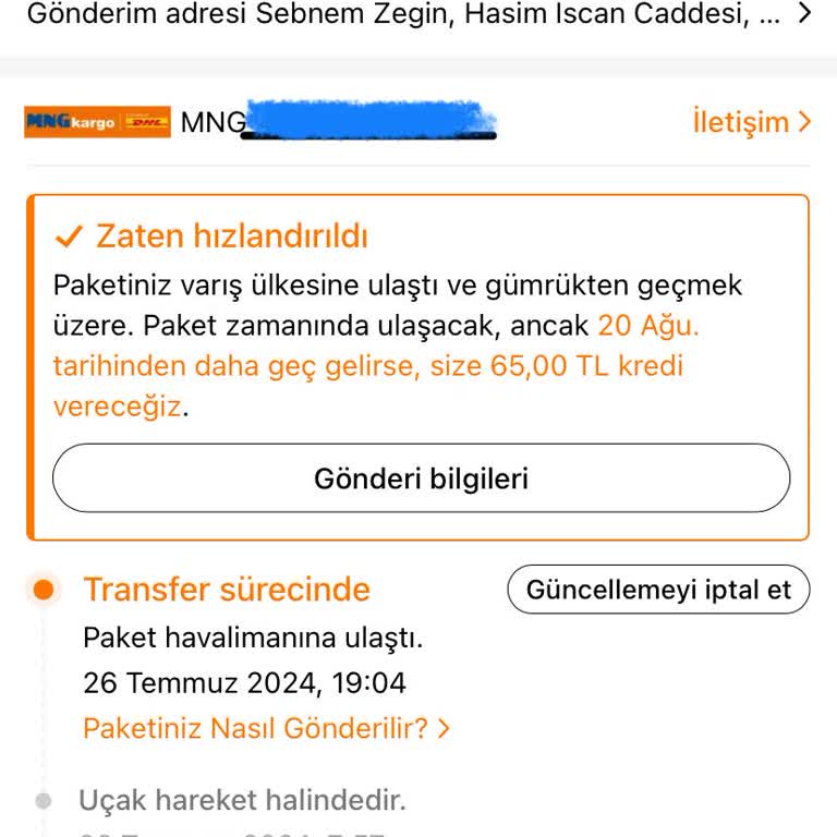 İGA İstanbul Havalimanı Gümrükte Takılan Paket