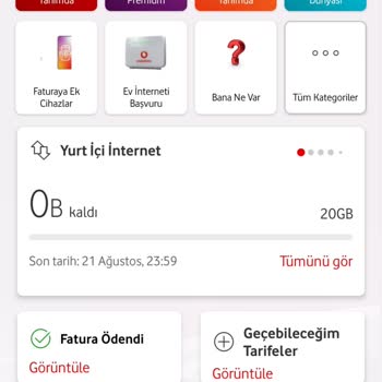 Vodafone Hediye Çarkı Yanıltması ve İnternet Kullanımı Sorunu