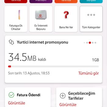 Vodafone Hediye Çarkı Yanıltması ve İnternet Kullanımı Sorunu