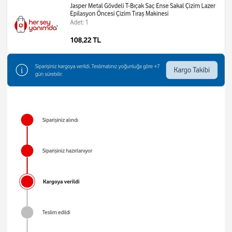 Vodafone Her Şey Yanımda Vodafone İade Talebi Oluşturma