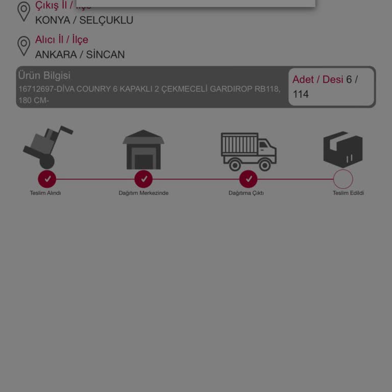 Horoz Lojistik Teslimatta Çıkan Ürünün Teslim Edilmeme Sorunu