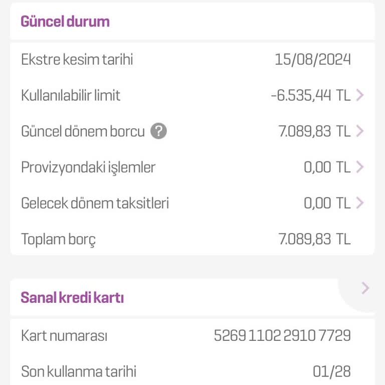 QNB Finansbank Enpara Kredi Kartı Limit Kısırı Kaldırma