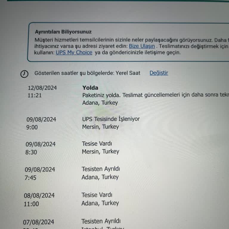 UPS İle Yaşanan Sürekli Teslimat Sorunları