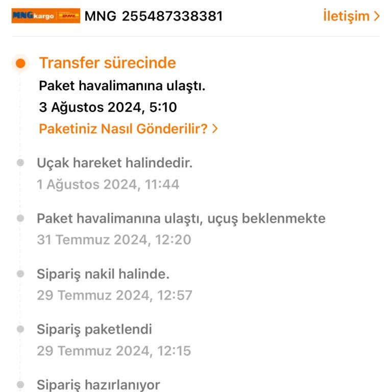 MNG Kargo İle Temu'dan Gelen Ürünüm Teslim Edilmiyor