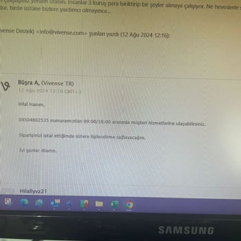 Vivense Ürün Yok İptal İade Yapılmıyor!