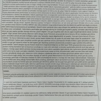 Arçelik Klima Montajında Vakumlama Sorunu ve Servis İlgisizliği