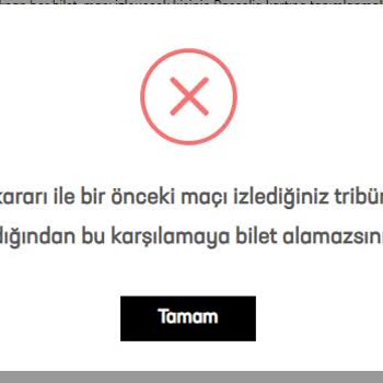 Passolig Maç Bileti Alamıyorum