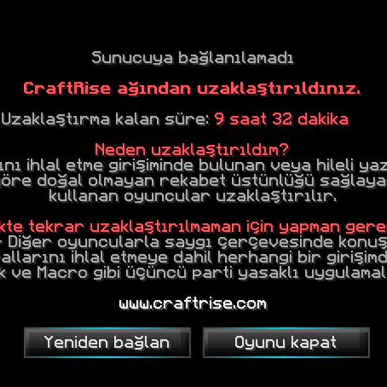 CraftRise Cr Saçma Ban