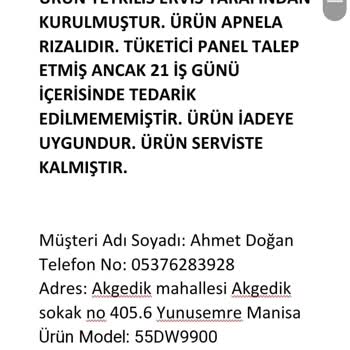 BİM Dijitsu Televizyon İadesi Onayladı