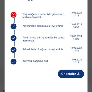 Aras Kargo Teslimat Sorunu Ve İletişim Eksikliği