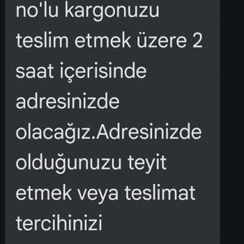 Aras Kargo Standart Yalanı: Evde Kimse Yok!