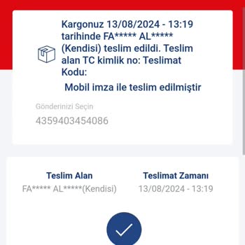 Aras Kargo Teslim Etmediği Kargoyu Teslim Etmiş Gösteriyor
