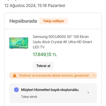 Hepsiburada Yarın Kapıda (n Döner)