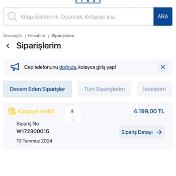 D&R- Xiaomi Mi Smart Fan 2 Ayaklı Vantilatör Ürünün Gönderilmemesi