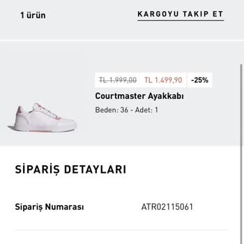 Adidas Ürünümün Kırılma Ve Açılma Problemleri