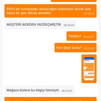 Migros İademi Gerçekleştirmiyor Ve Mağaza Yalan Beyanda Bulunmuş