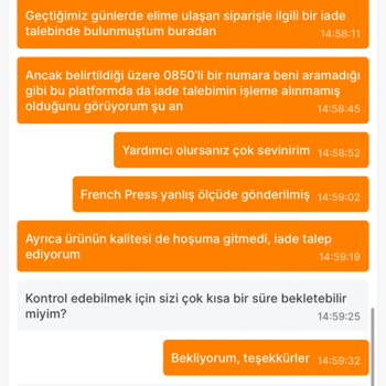 Migros İademi Gerçekleştirmiyor Ve Mağaza Yalan Beyanda Bulunmuş