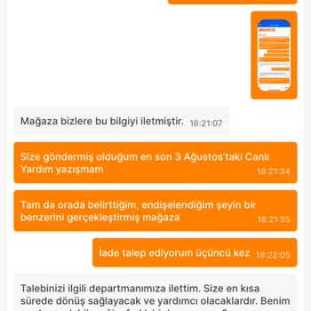 Migros İademi Gerçekleştirmiyor Ve Mağaza Yalan Beyanda Bulunmuş