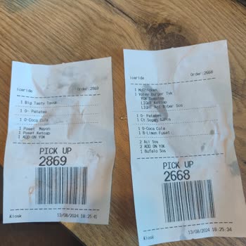 McDonald's Menüler 40 Dakika Sonra Teslim Edildi