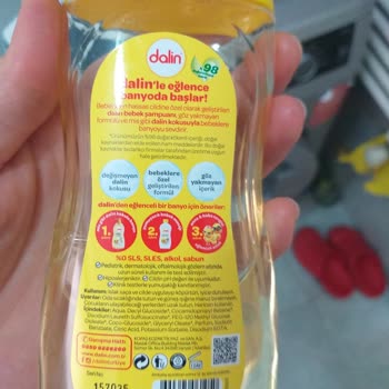 Dalin Bebek Şampuanı Cildimi Yaktı