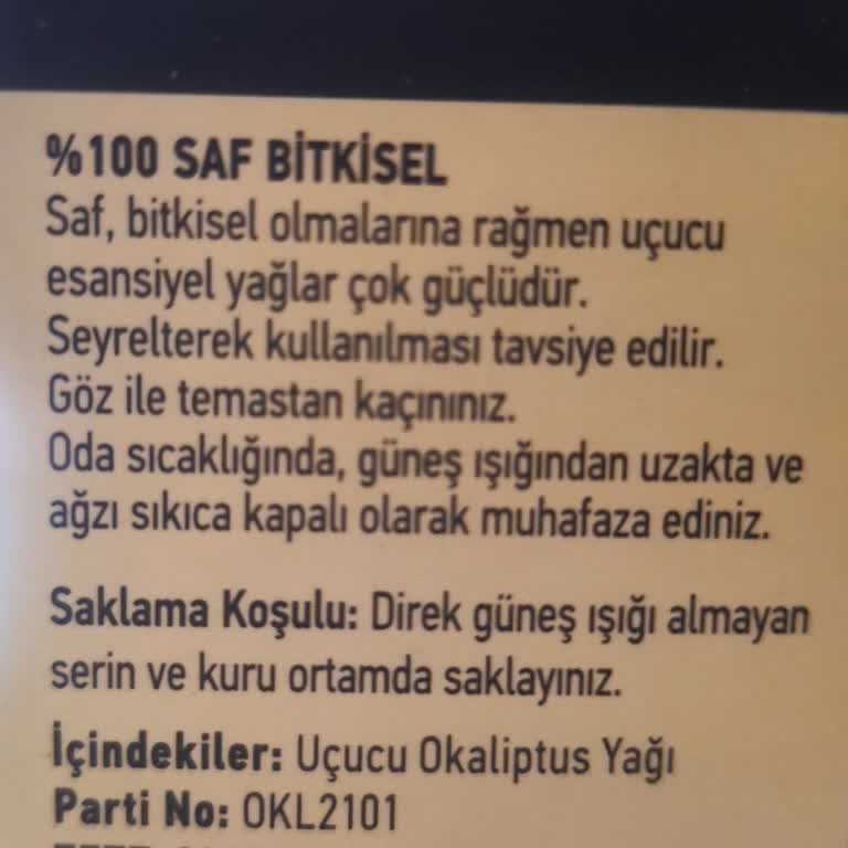 Berr Doğal Ürünler Son Kullanma Tarihi Yakın Yağ Gönderdi