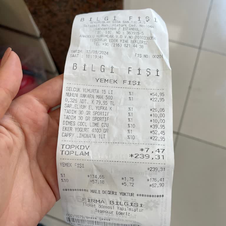 Özkuruşlar Çalışan Saygısızlığı Ve İade Edilmeyen Yanlış Etiket Tutarı