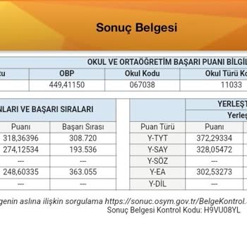 ÖSYM Yerleştirme Sonucu Hatalı Olduğunu Düşünüyorum
