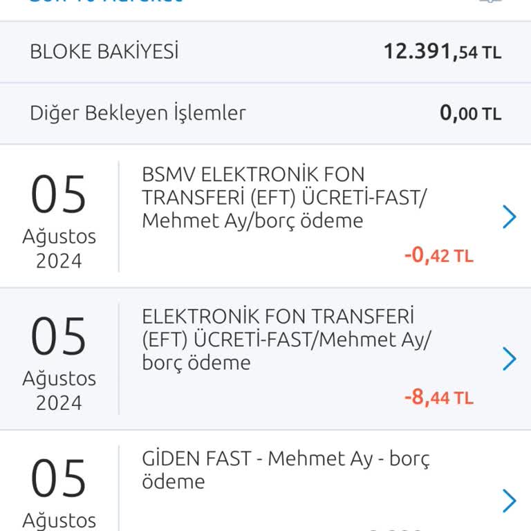 Yapı Kredi Bankası Bloke İşlemleri Ve Blokemin Kaldırılması