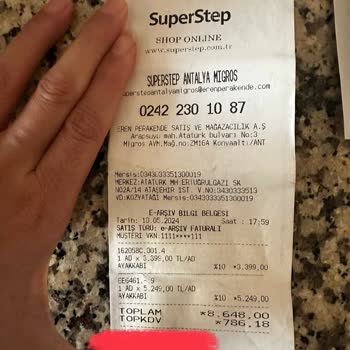 SuperStep Mağazasında Yaşanan Ürün Sorunları