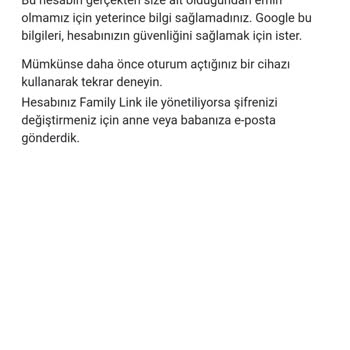 Gmail Google Hesabıma Giriş Yapamıyorum