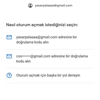 Gmail Google Hesabıma Giriş Yapamıyorum