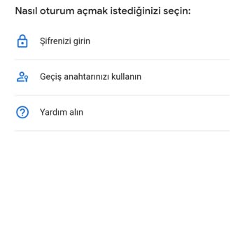 Gmail Google Hesabıma Giriş Yapamıyorum