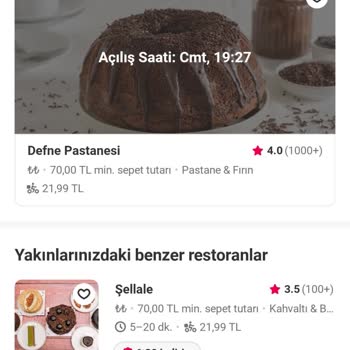 Yemeksepeti Pastanede Yaşanan Hizmet Sorunları