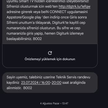 20 Gündür Digiturk Kurulumu Yapılamaması