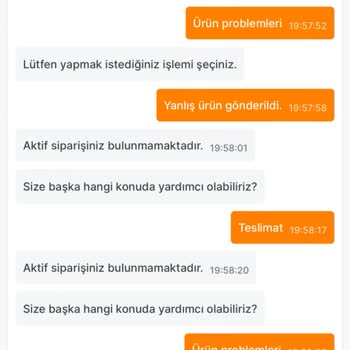 Migros Sanal Market Yanlış Ürün Gönderimi