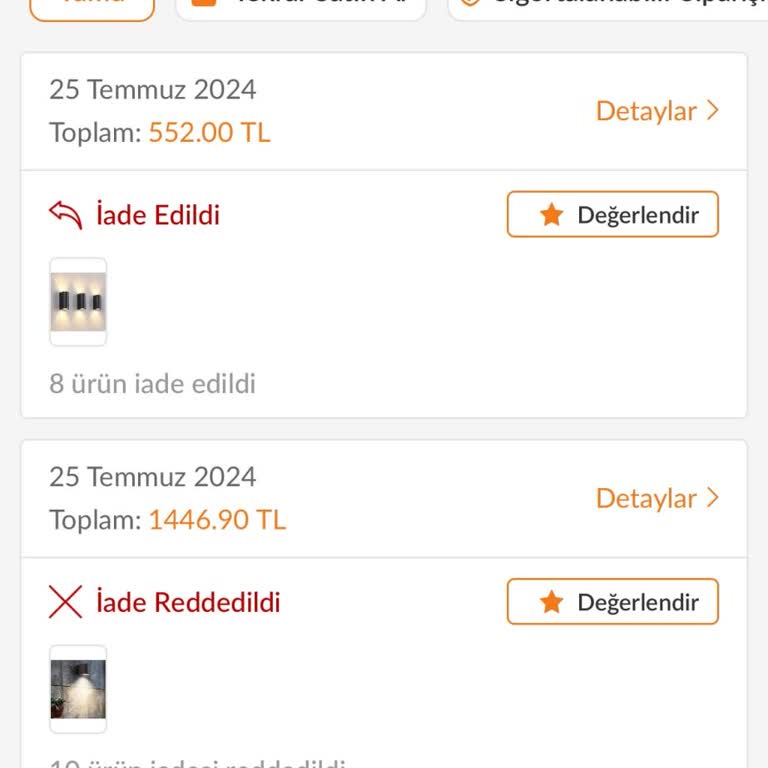 Trendyol'a Güven Yok