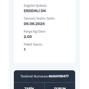 Sendeo Kargo 10 Günde Ürün Gelmedi.