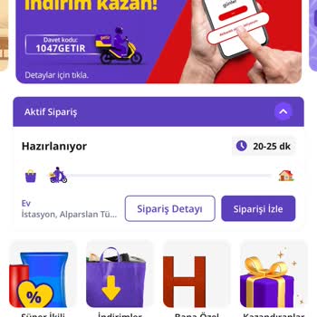 Getir Mağduriyet Yeter Artık