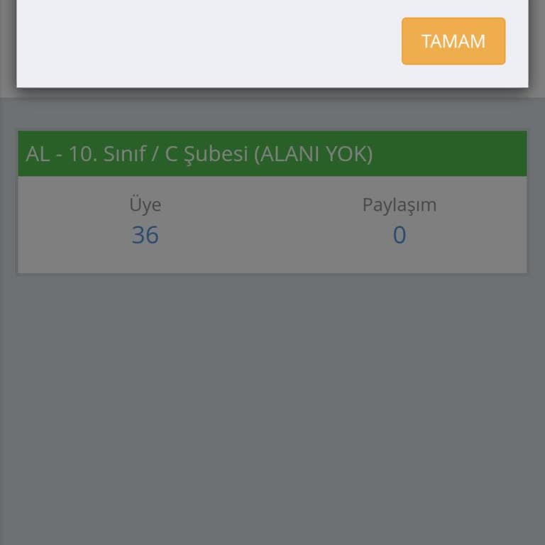 EBA Güncelleme Sorunu Nedeniyle Sınıf Bilgisine Ulaşamıyorum
