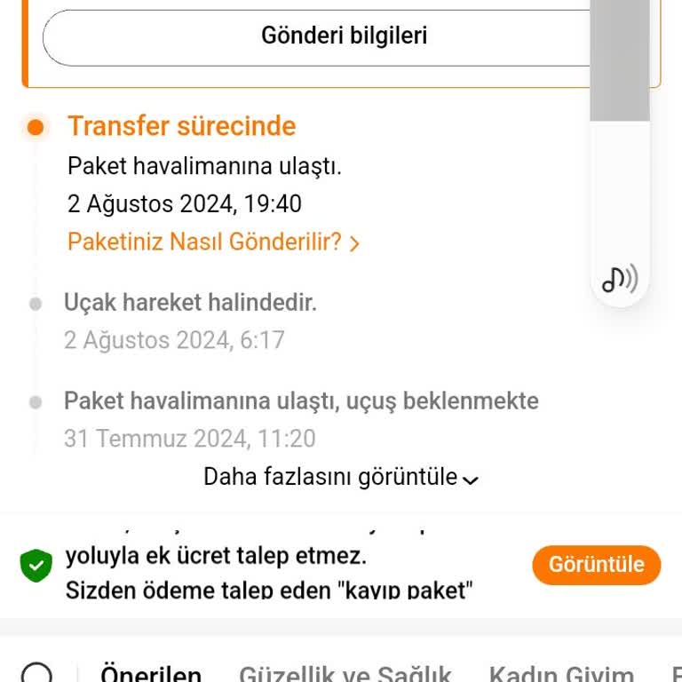 Temu Alışverişim De MNG Kargo Sorunu