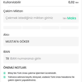 Bitay Kripto Borsasında Yaşanan Para Çekme Sorunu