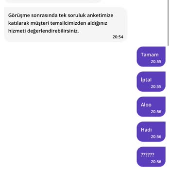 Getir Sipariş İptal Etmiyor