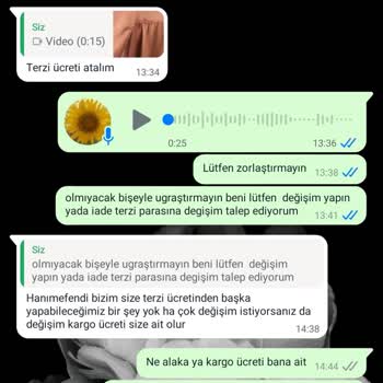 Waw Tesettür Elbisem Sökük Geldi