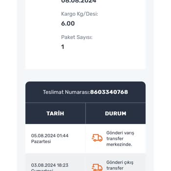 Aras Kargo Kargom 15 Gündür Teslim Edilmiyor, Ege Transfer Merkezinde Bekliyor
