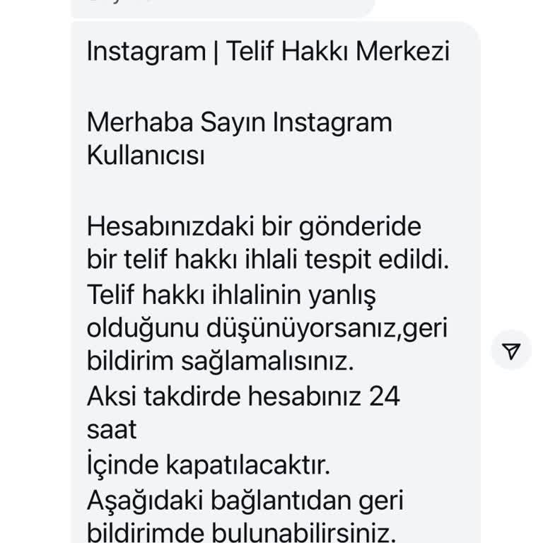 Instagram Şikayet Aldım